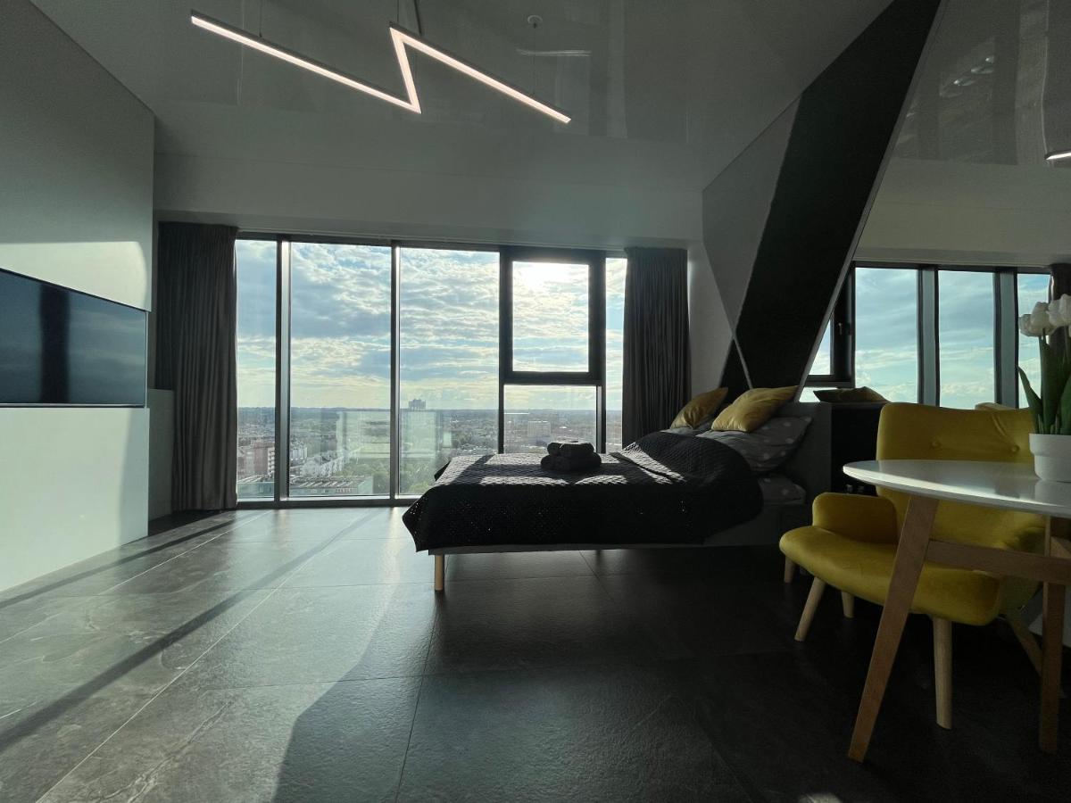 Hanza Tower - Scandia Apartment, 16 Floor, Sunset View Στσέτσιν Εξωτερικό φωτογραφία