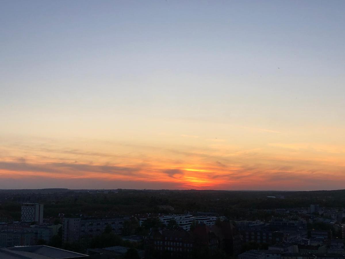 Hanza Tower - Scandia Apartment, 16 Floor, Sunset View Στσέτσιν Εξωτερικό φωτογραφία