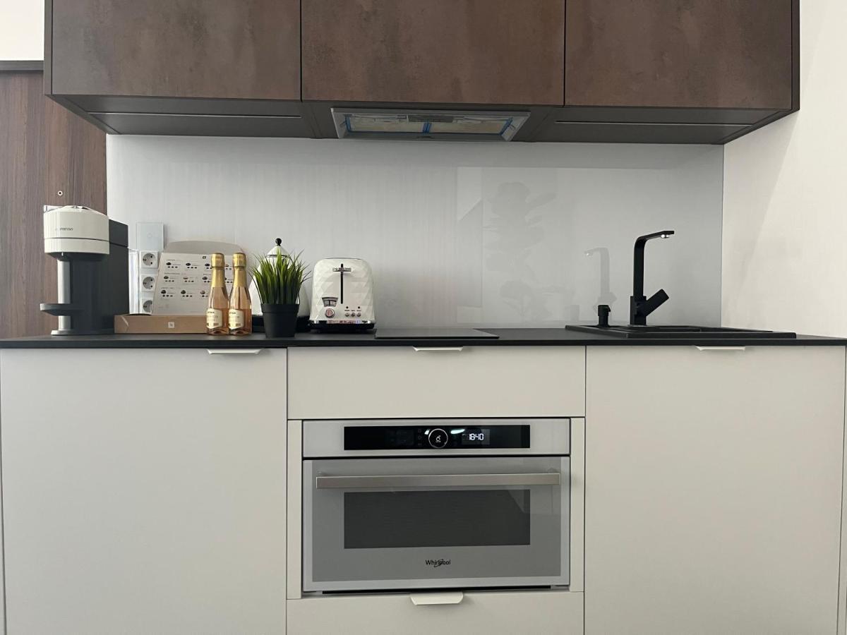 Hanza Tower - Scandia Apartment, 16 Floor, Sunset View Στσέτσιν Εξωτερικό φωτογραφία